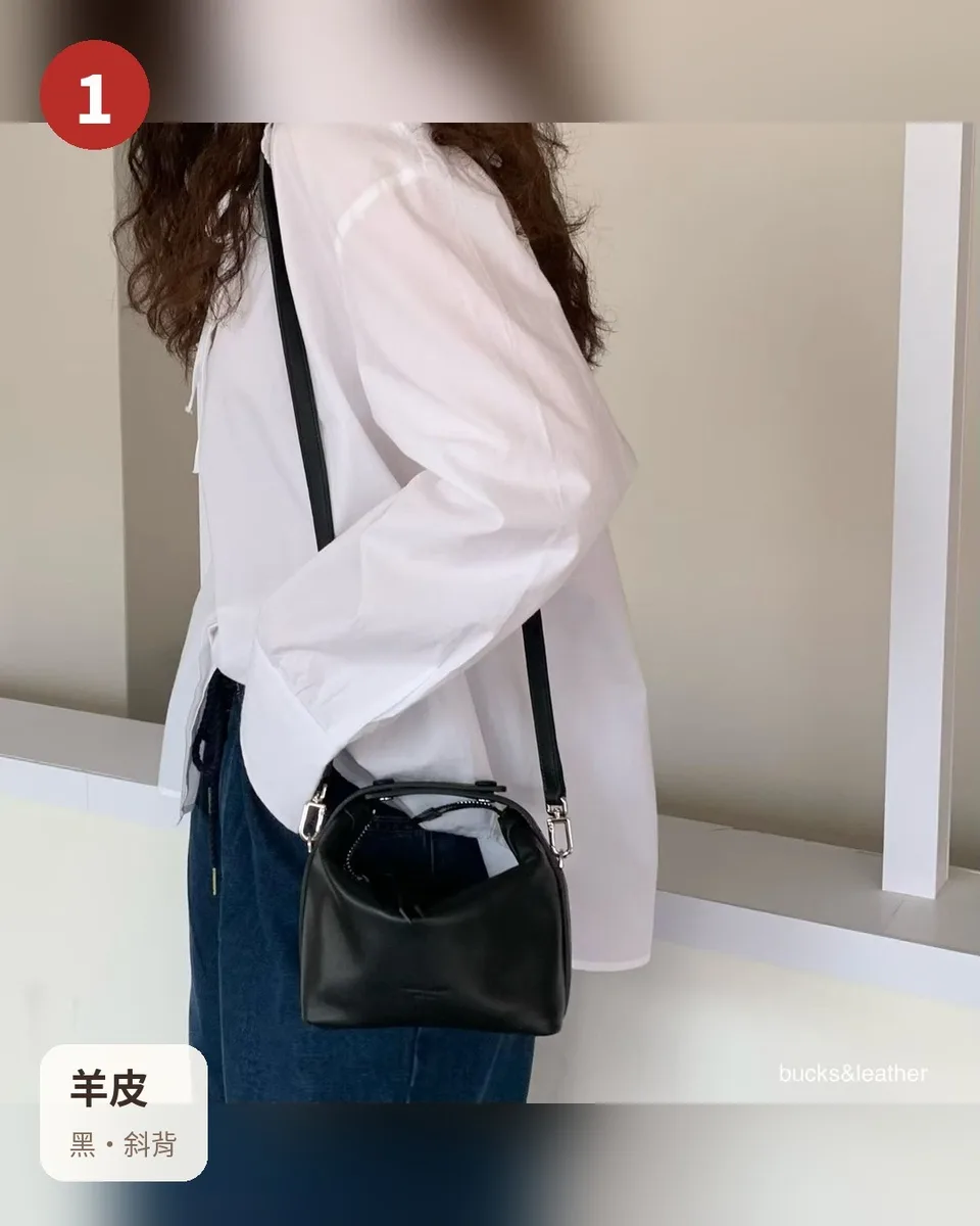 韓國 迷你按扣斜背包（6 色） 3